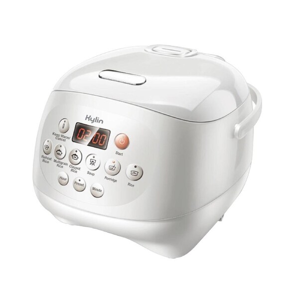 Kylin Electric No Coating Non-stick Healthy Ceramic Rice Cooker in 6 Cups 3L AU-K1030
