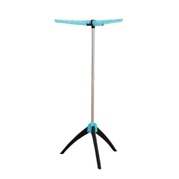 Foldable Clothes Drying Rack Hanger Collapsible Laundry Drying Rack Stand 135cm
