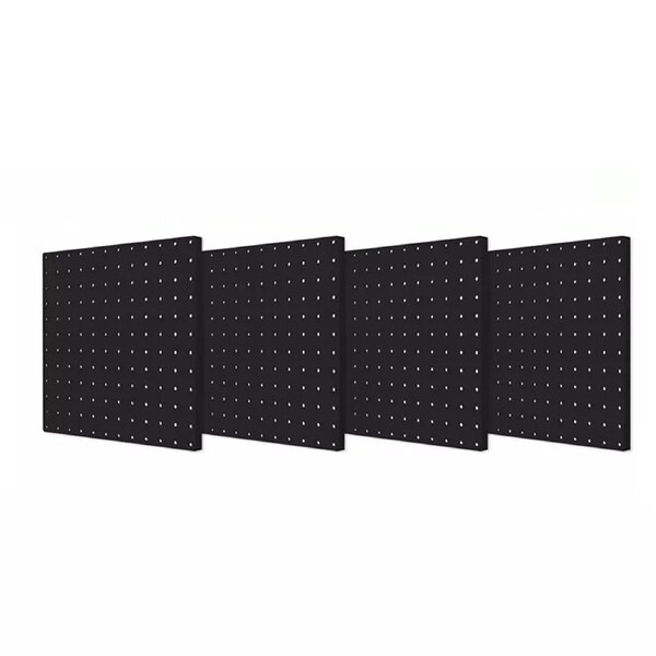 4x Metal Pegboard Panels Jewelry Display Wall Organizer Garage Tool Storage