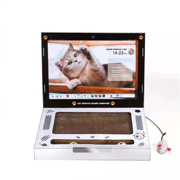 Cat Scratch Laptop Interactive Cat Toys Kitten Toys Cat Scratch