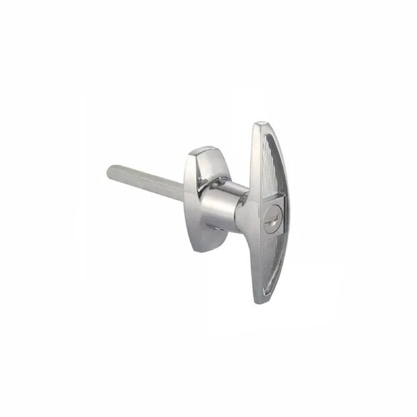Garage Door Lock T Handle Rear Fix Keyed To Differ Caravan Garage Shed