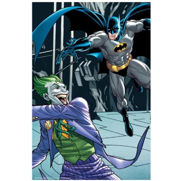 Prime3D Lenticular Batman Vs Joker 300 Piece Jigsaw Puzzle 46x31cm