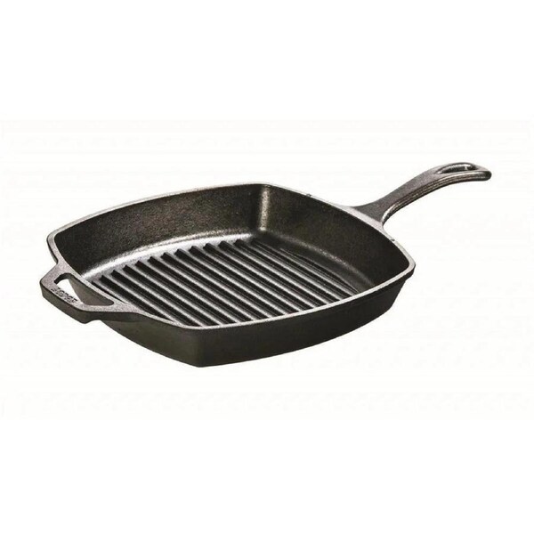 Lodge 27cm Cast Iron Grill Pan