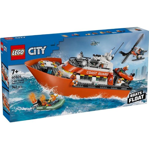 Lego City - Coast Guard Rescue Boat and Helicopter
