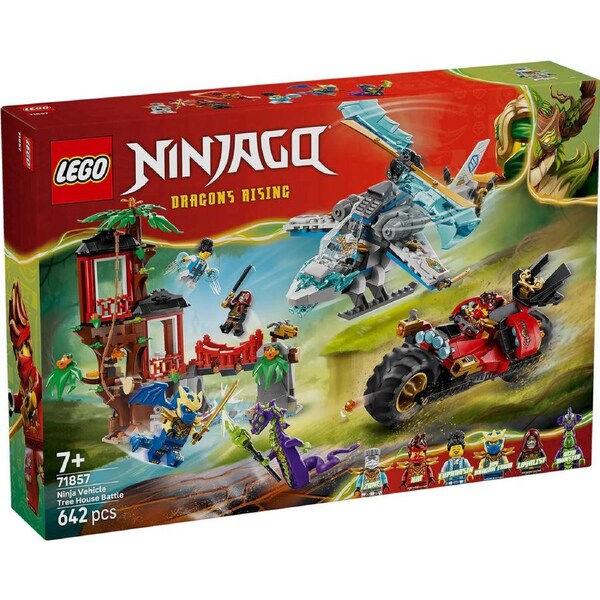 Lego Ninjago - Ninja Vehicle Tree House Battle