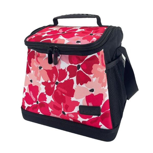 Sachi Insulated Weekender Cooler Bag 12L - Red Poppies