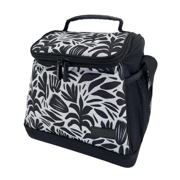 Sachi Insulated Weekender Cooler Bag 12L - Monochrome Blooms