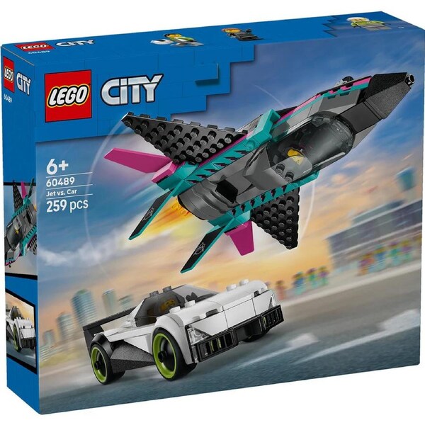 Lego City - Jet Vs Car