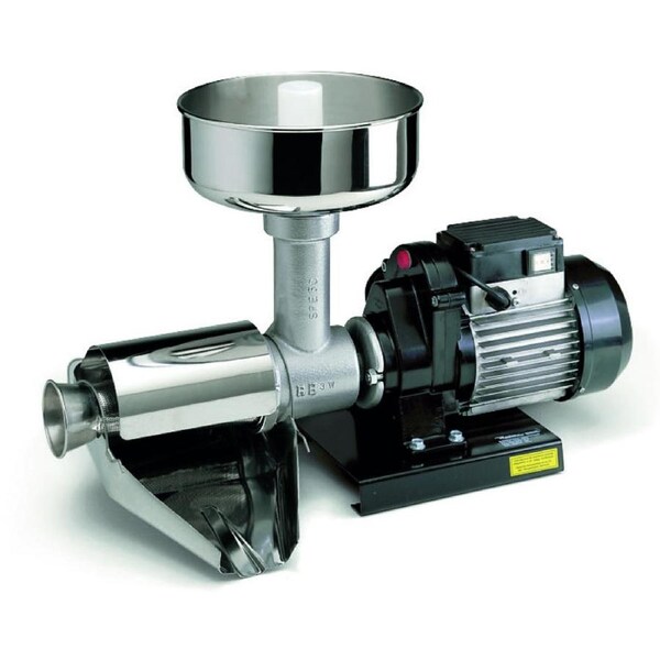 Reber No.5 Italian Made Tomato Machine + Stainless Fittings 600W 1.0HP 9000N