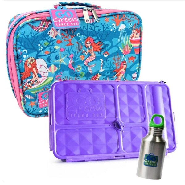Go Green Lunch Box Set - Mermaid