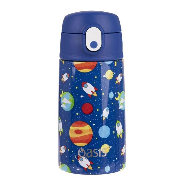 Oasis Insulated Drink Bottle with Sipper - Outer Space