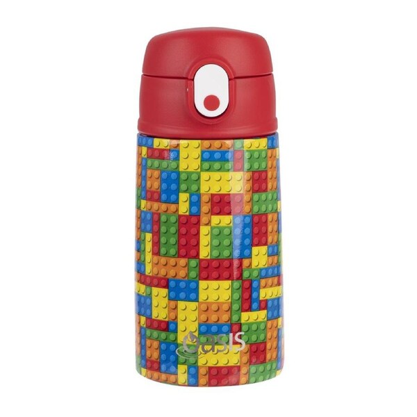 Oasis Insulated Drink Bottle with Sipper - Bricks