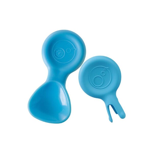 b.box Mini Spoon & Flork Duo - Ocean Blue