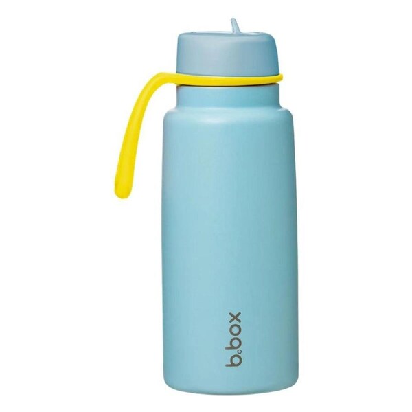 b.box 1L Insulated Flip Top Drink Bottle - Pool Side