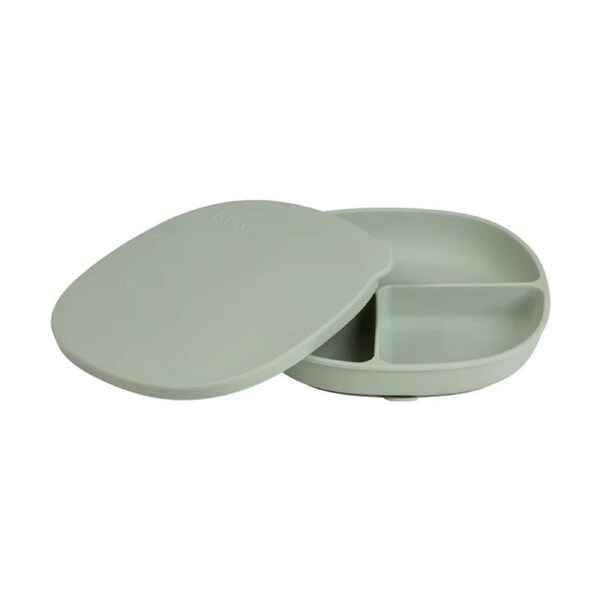 b.box Silicone Plate & Lid - Sage