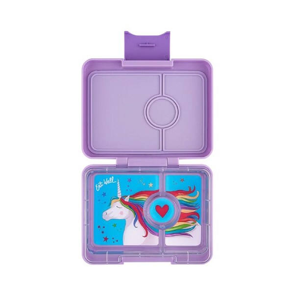 Yumbox Snack Box - Lavande Purple - Unicorn