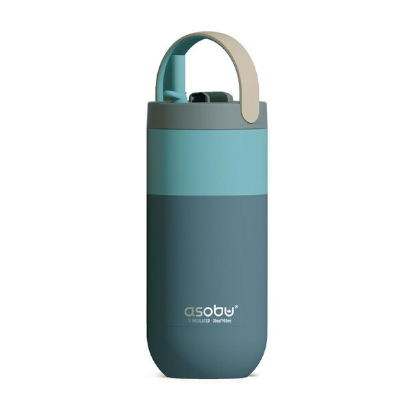 Asobu Insulated 900ml Orbit Bottle - Pastel Blue