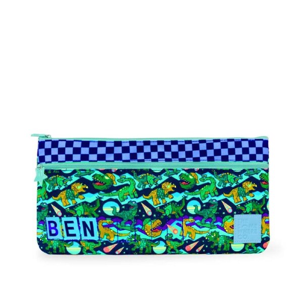 The Somewhere Co Mini ID Pencil Case - Dino Rave