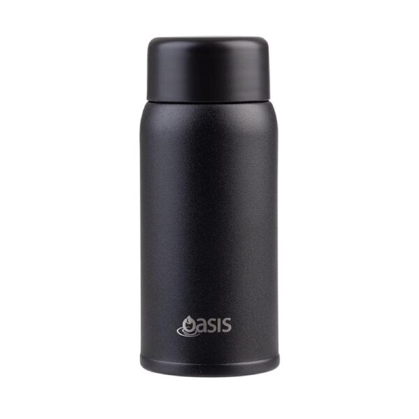 Oasis Insulated Mini-Mini Drink Bottle - Black