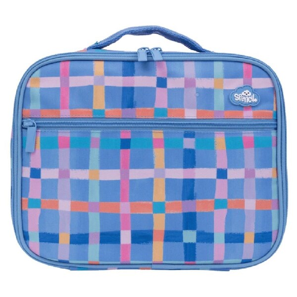 Spencil BIG Cooler Lunch Bag + Chill Pack - Pastel Plaid