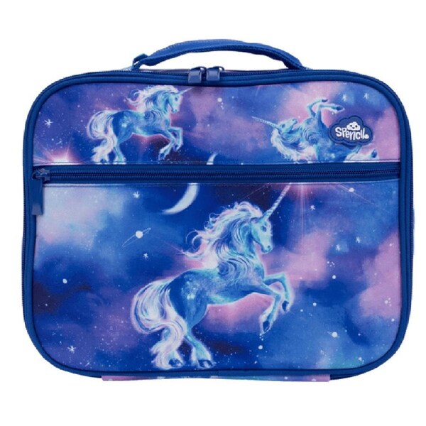 Spencil BIG Cooler Lunch Bag + Chill Pack - Moonlit Unicorn