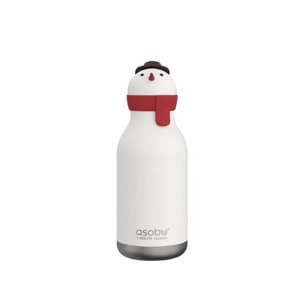 Asobu 460ml Insulated Bestie Bottle - Snowman