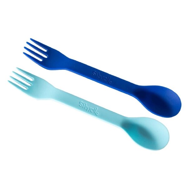 Spencil Spork Set - 2pk - Azure/Sky
