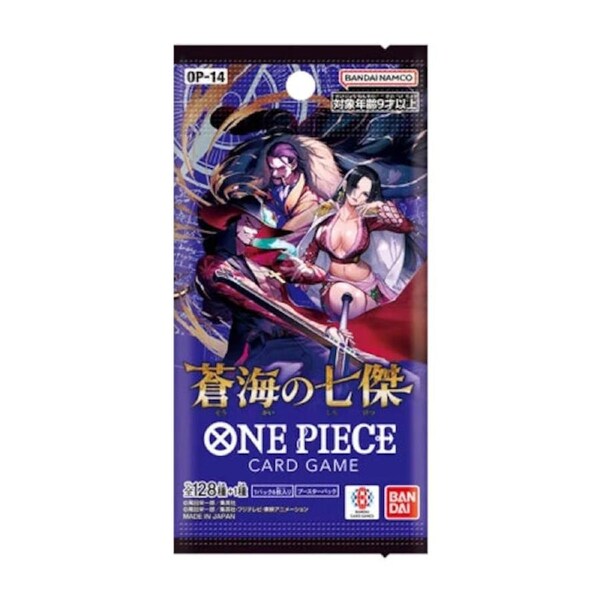 One Piece Card Game - The Azure Sea's Seven OP-14 Booster Pack [Japanese]