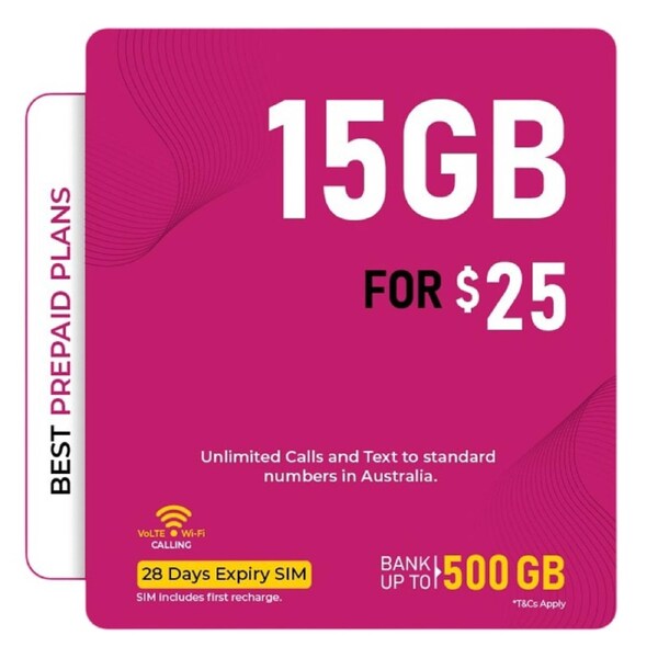 Telsim $25 Prepaid Sim Card Starter Kit Pack