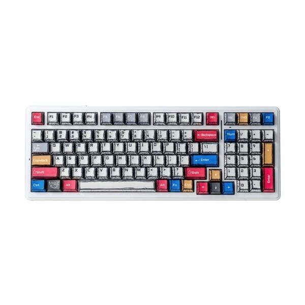 AULA F99 Wireless Tri-Mode Gasket Mechanical Keyboard Comic