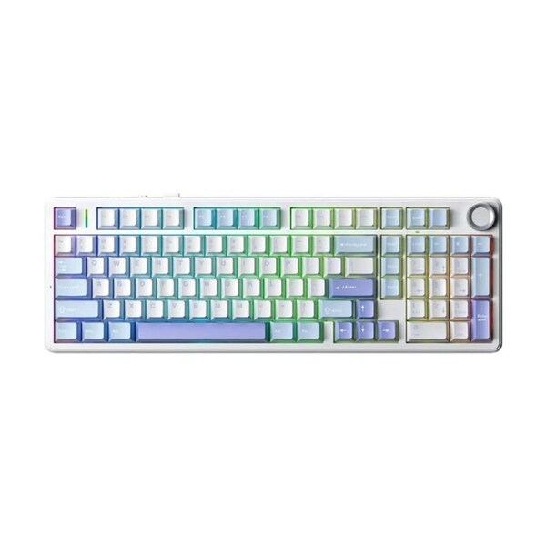 AULA F99 PRO Customizable Tri-Mode Gasket Mechanical Keyboard LB/WH/DP