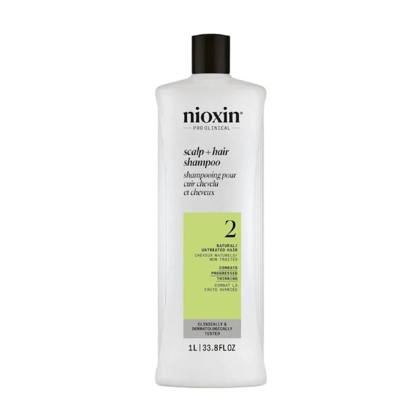 Nioxin System 2 Scalp + Hair Shampoo 1 Litre (1000mL)