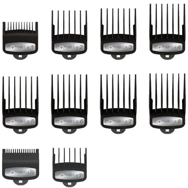 WAHL Premium Guide Combs 10pk