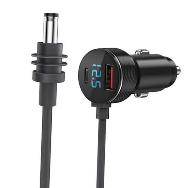 Car Charger for Starlink Mini 12/24V DC With DC / USB-A / USB-C Power Outputs