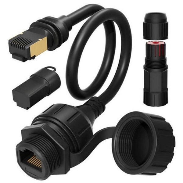 Starlink Gen3 RJ45 Adaptor Cable IP67 Standard Waterproof Ethernet Extension