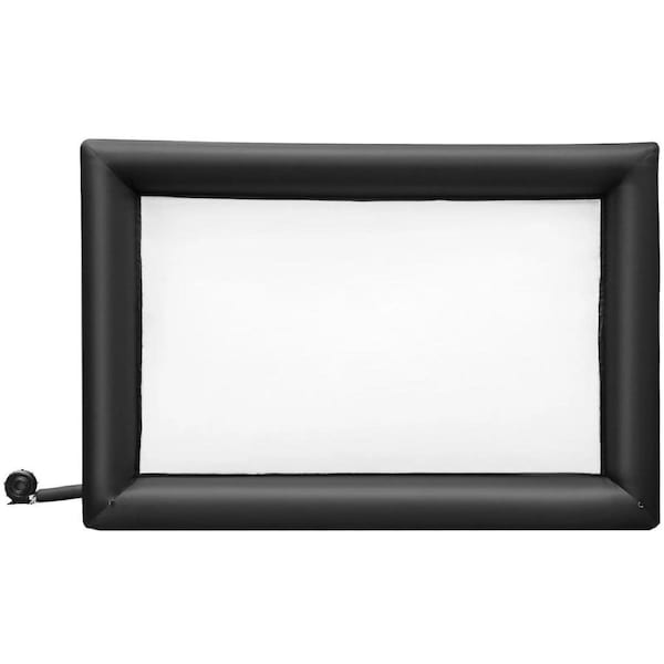 Inflatable Movie Screen 6m Inflatable Projector Screen for outside with 350W Air Blower Inflatable Screen Oxford Fabric Material Blow Up Screen for Outdoor Movie Supports Front/Rear Projection