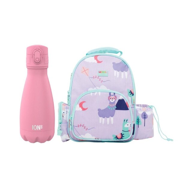 Penny Scallan Medium Backpack + Bonus ION8 280ml Bottle - Loopy Llama