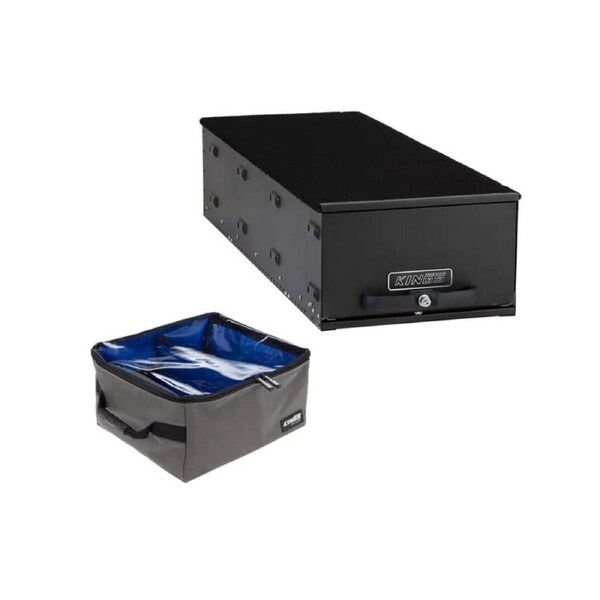 Kings 1300mm Standard Drawer- Heavy Duty Frame + AK Plus Tall Clear Top Bag 28L