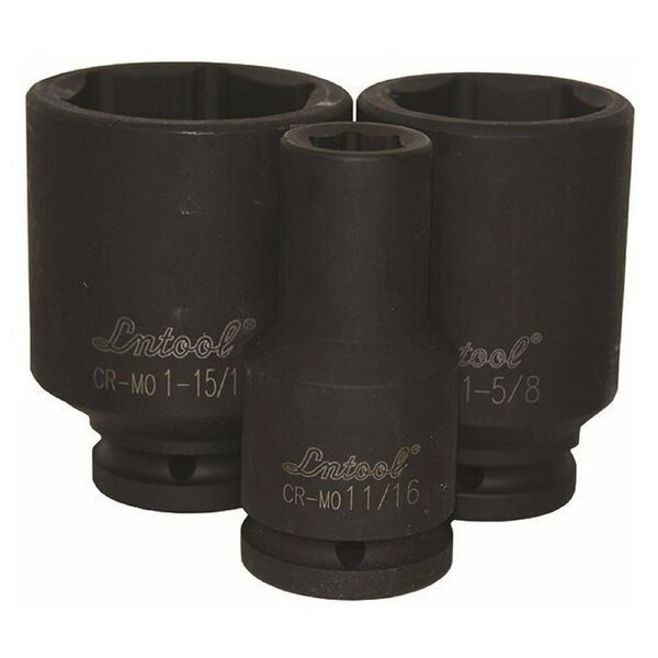 KC Tools 1" Drive 1-1/4" Deep 6 Point Impact Socket - AF - 11958