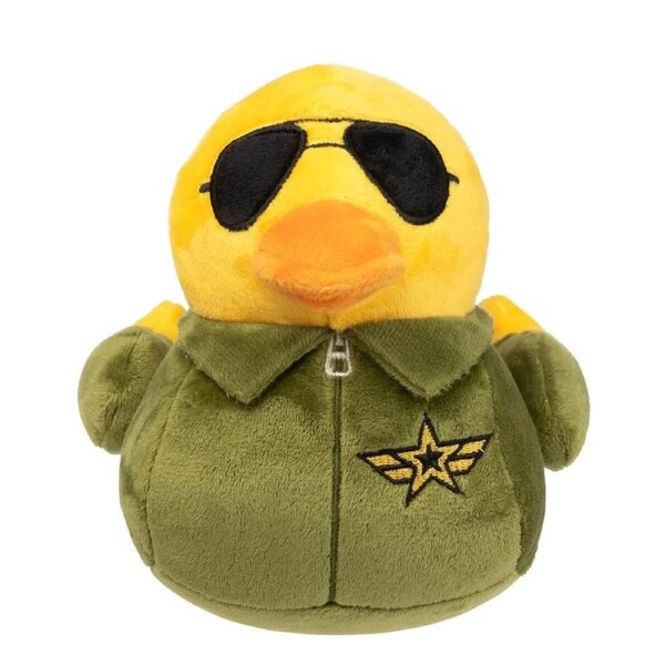 FuzzYard Waddle Squaddle Goose Small Plush Dog Toy Squeaky