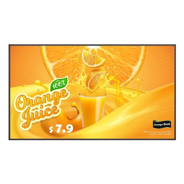 LG 55UH5Q-E signage display Digital signage flat panel (55") LCD Wi-Fi 500 cd/m 4K Ultra HD Black WebOS 24/7
