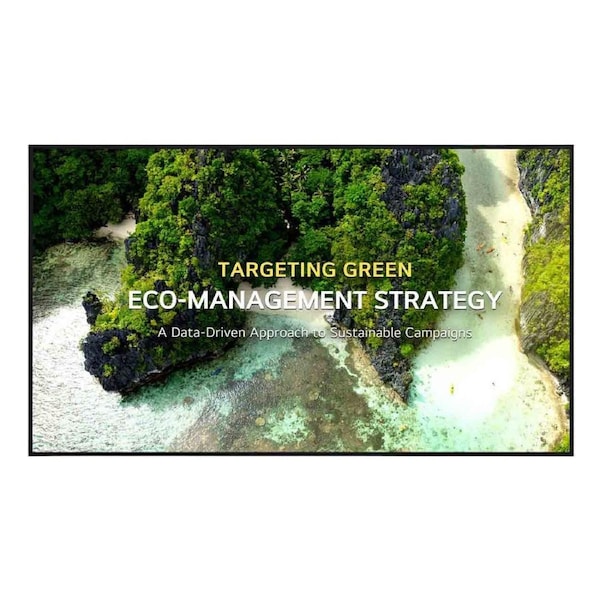 LG 65UL3Q-E signage display Digital signage flat panel (65") LED Wi-Fi 350 cd/m 4K Ultra HD Black WebOS 16/7