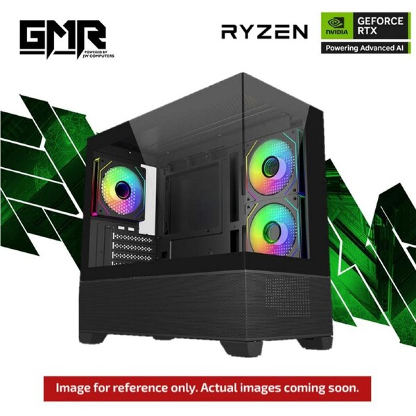 GMR Juniper 5060 Gaming PC - (Ryzen 5 7500F - 16GB RAM - RTX 5060 8G - 500GB NVMe SSD - 650W Gold - Windows 11) [GMR-JUNIPER-01-5060]