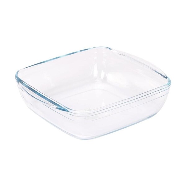 OCuisine Square Roaster Borosilicate Air Fryer Safe 20x17x6cm 1L Made In France