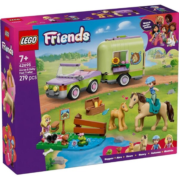 Lego Friends - Horse & Baby Foal Trailer