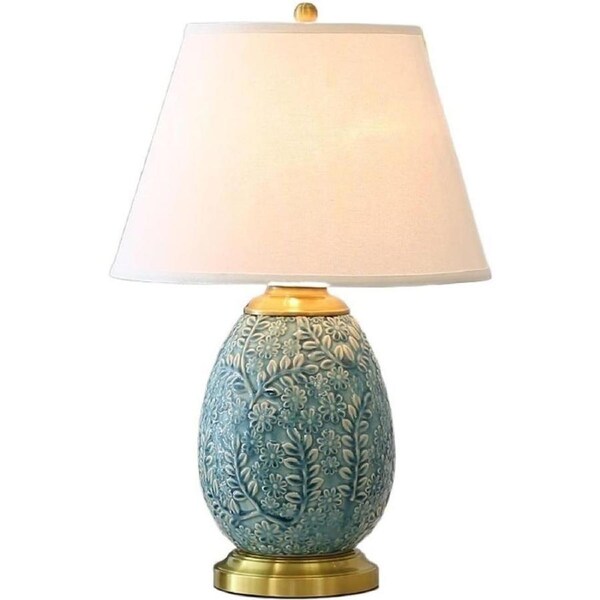VELOCITY Lamp Table Lamp Retro Ceramic Table Lamp Crack Bedside Lamp Indoor Living Room Bedroom Desktop Decoration Reading Table Lamp Bedside Desk Lamp
