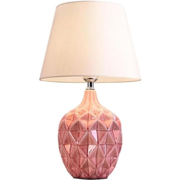VELOCITY Lamp Bed Lamp Nordic Bedside Lamp Personalized Creative Ceramic Table Lamp Simple Modern Interior Decoration Lamp Living Room Lamp (A-A)