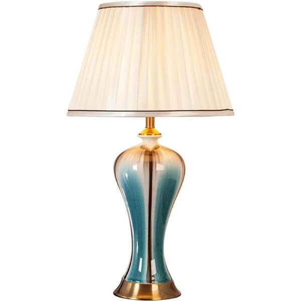 VELOCITY Lamp High Modern Table Lamps, Bedside Ceramic Table Lamp withIncluded, Table Lamp