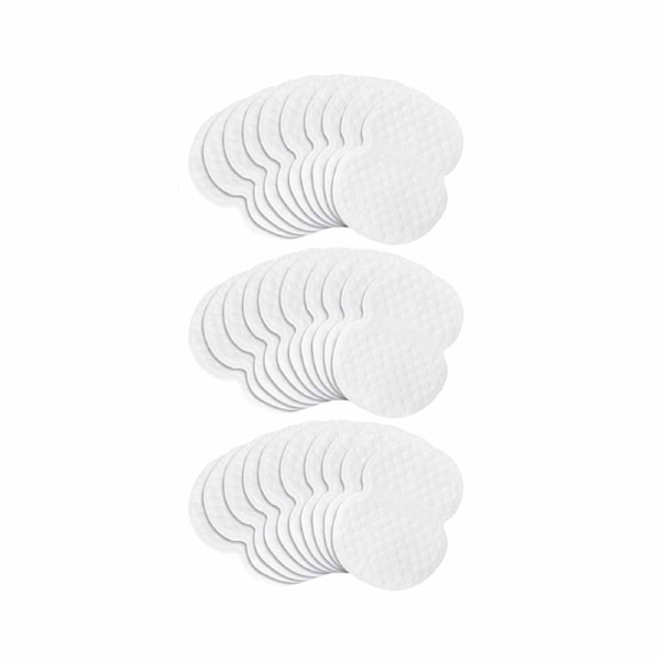 60pcs Underarm Armpit Sweat Pads Stickers Summer Shield Guard Absorbing White