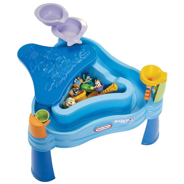 Little Tikes Bluey Beach Water & Sand Activity Table for Toddlers